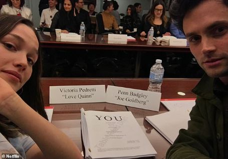 victoria and penn reading the You script 